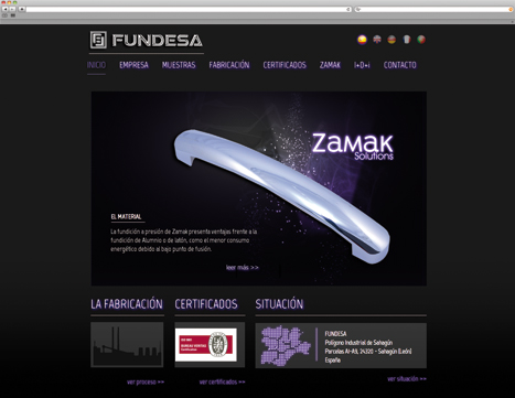Diseño web - Indiproweb - Fundesa