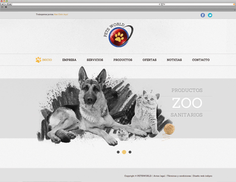 Diseño web - Indiproweb - Petsworld
