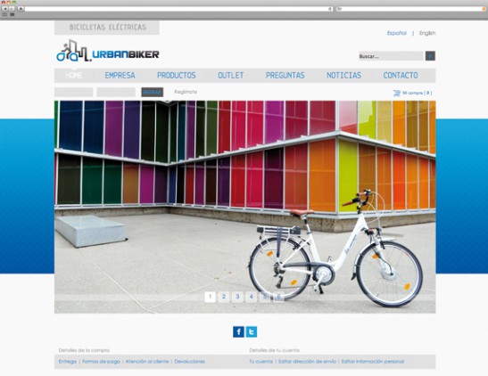 Diseño web - indipro - urbanbiker