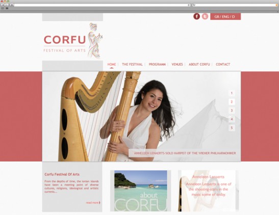 Diseño Web - Indipro - Corfu