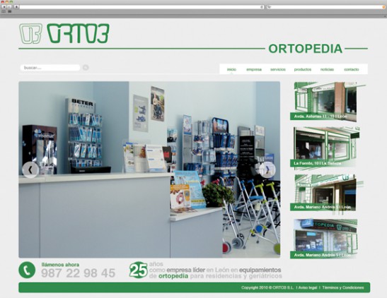 Diseño web - Indiproweb - Orto3