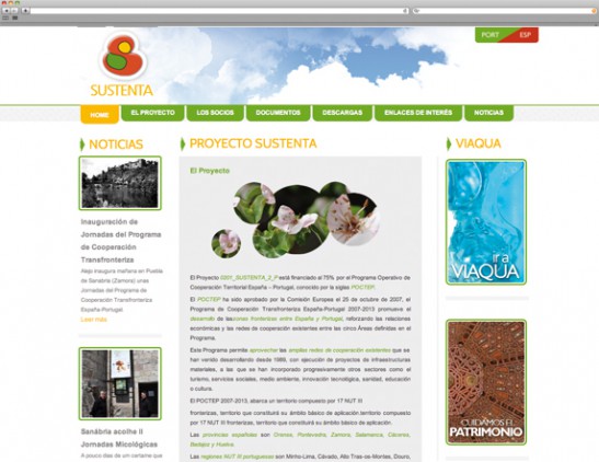 Diseño Web - Indipro - Sustenta