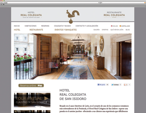 Diseño Web - Indiproweb - Hotel Real Colegiata de San Isidoro