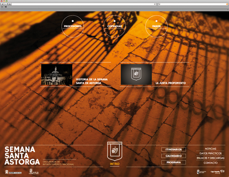 Diseño Web - Indiproweb - Semana Santa Astorga